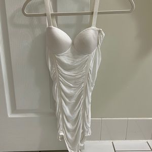 Balmain White Knit Bodysuit